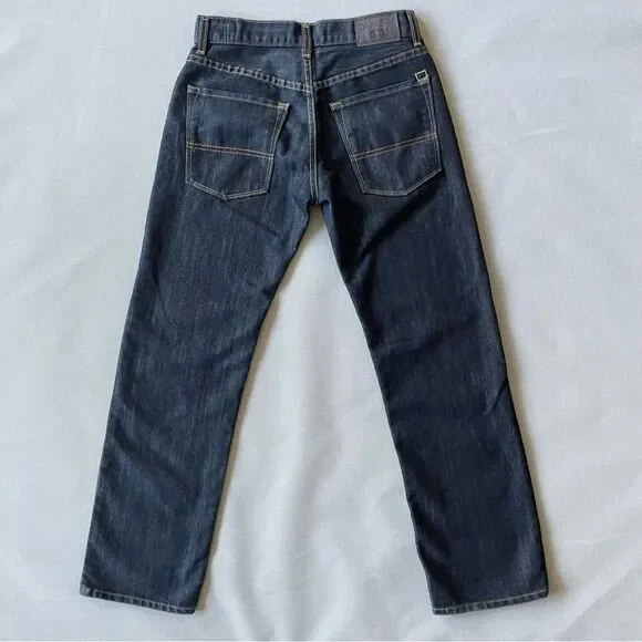 Denizen Levi’s 218 Slim Straight Fit NWOT Dark Denim Youth Size 16 Reg - Picture 2 of 10